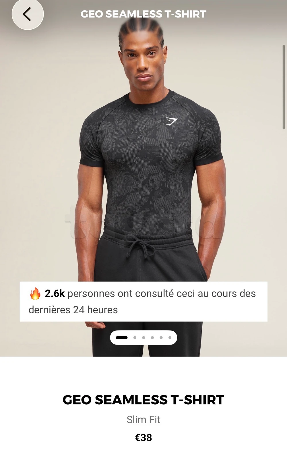 Gymshark tshirt