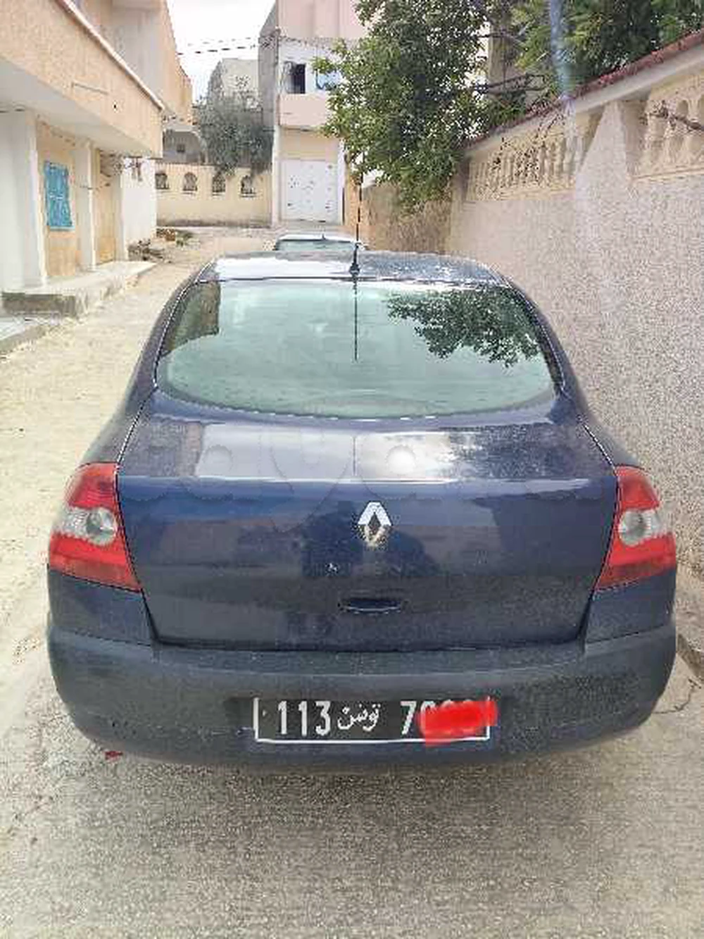 Carte voiture Renault Megane