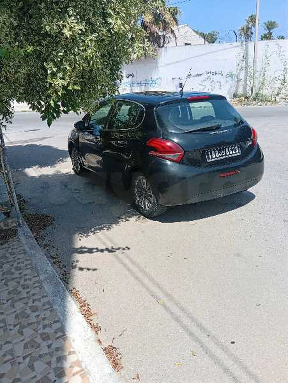 Carte voiture Peugeot 208