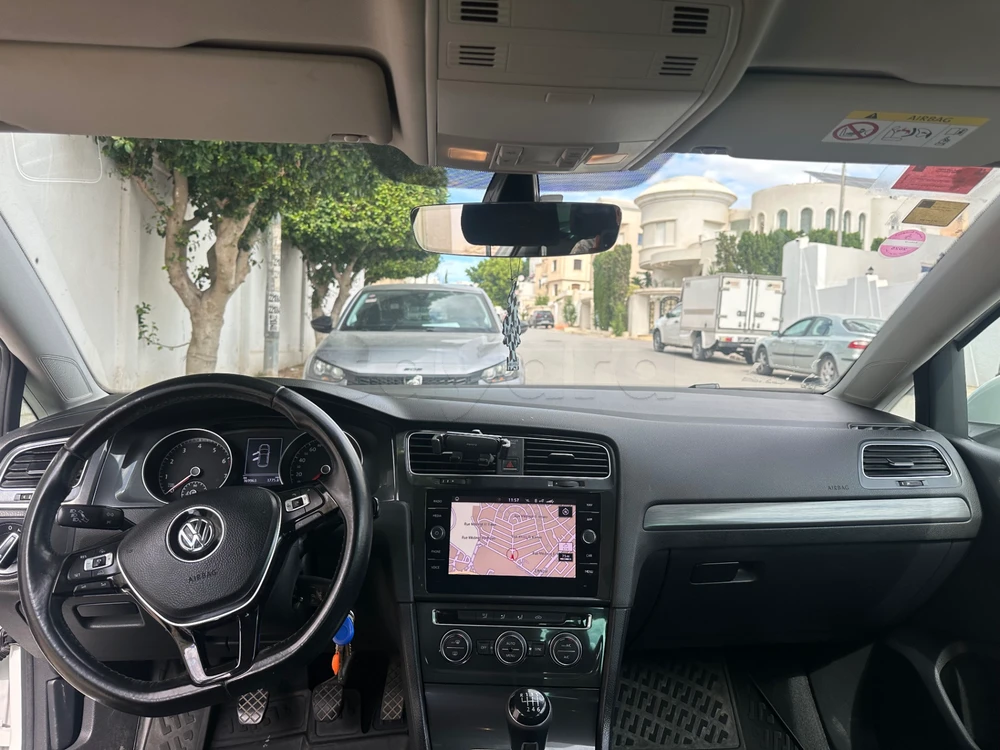 Carte voiture Volkswagen Golf