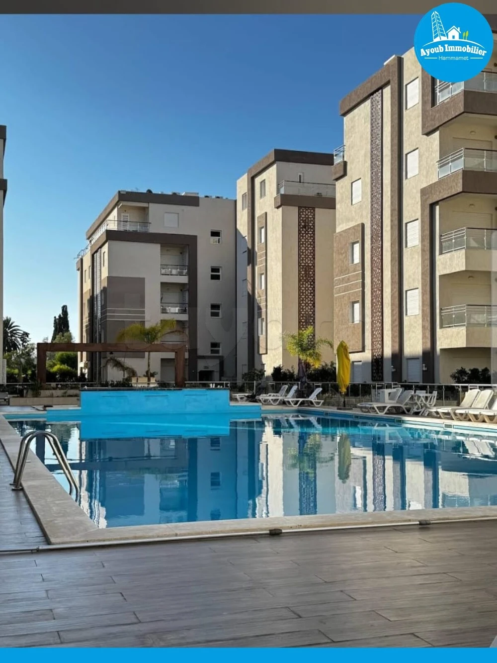 À louer pour de courte durée ou à l'année à Hammamet