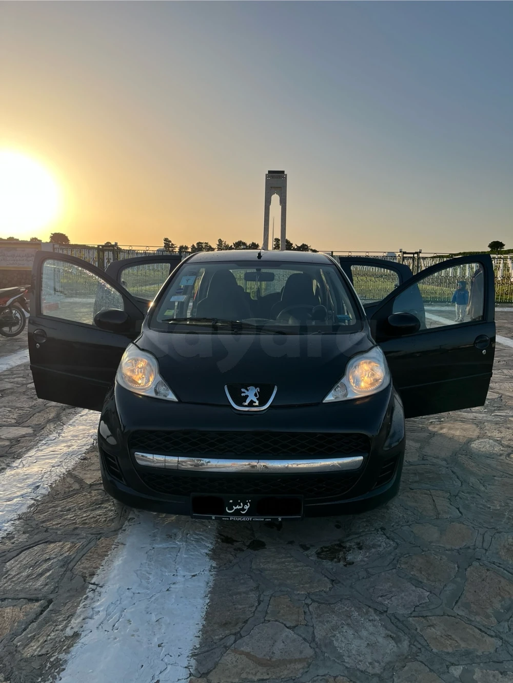 Carte voiture Peugeot 107