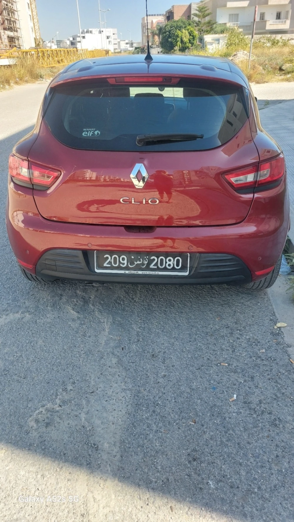 Carte voiture Renault Clio