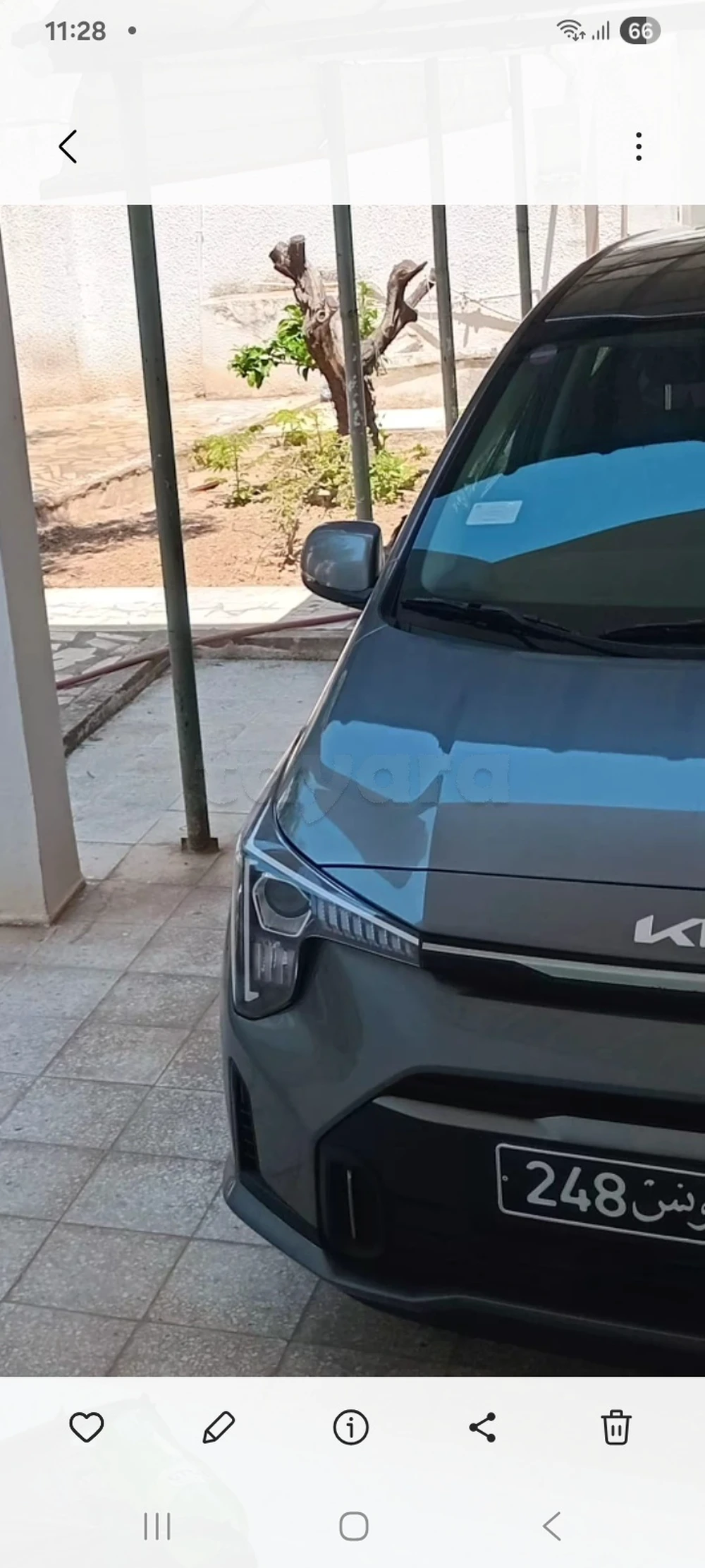 Carte voiture Kia Picanto