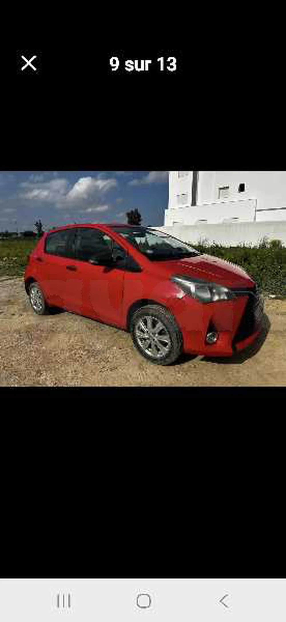 Carte voiture Toyota Yaris