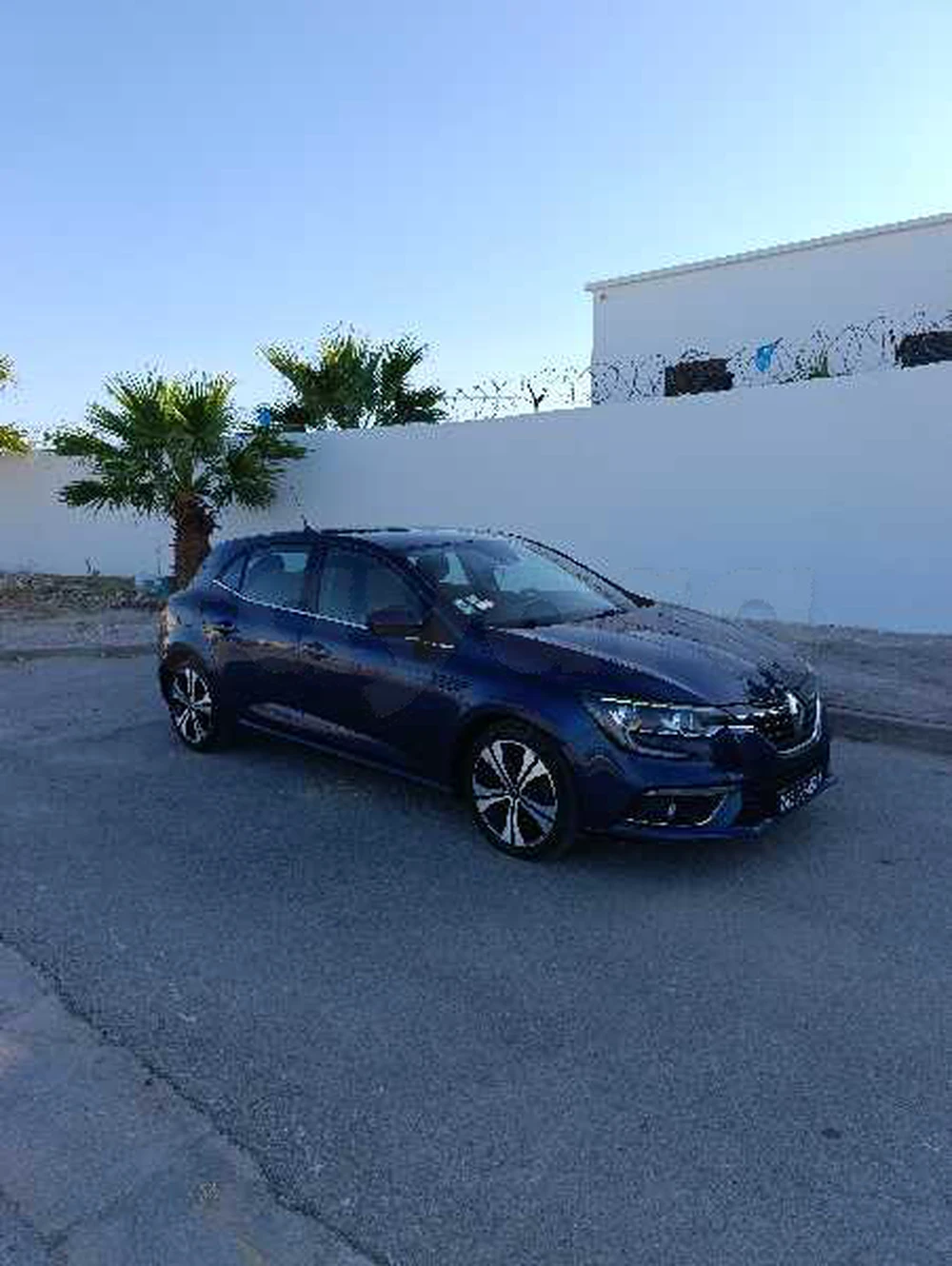 Carte voiture Renault Megane