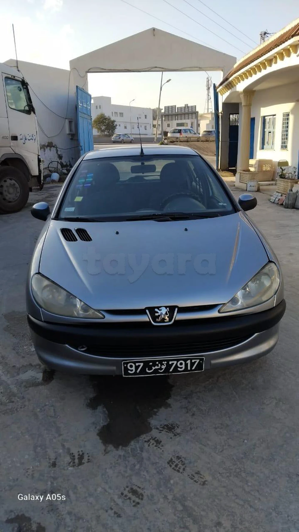 Carte voiture Peugeot 206