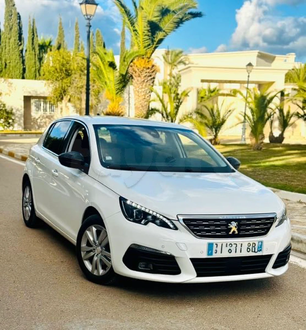 Carte voiture Peugeot 308