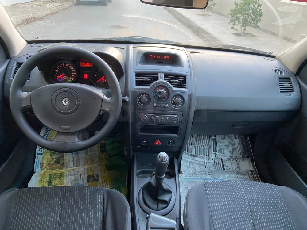 Carte voiture Renault Megane