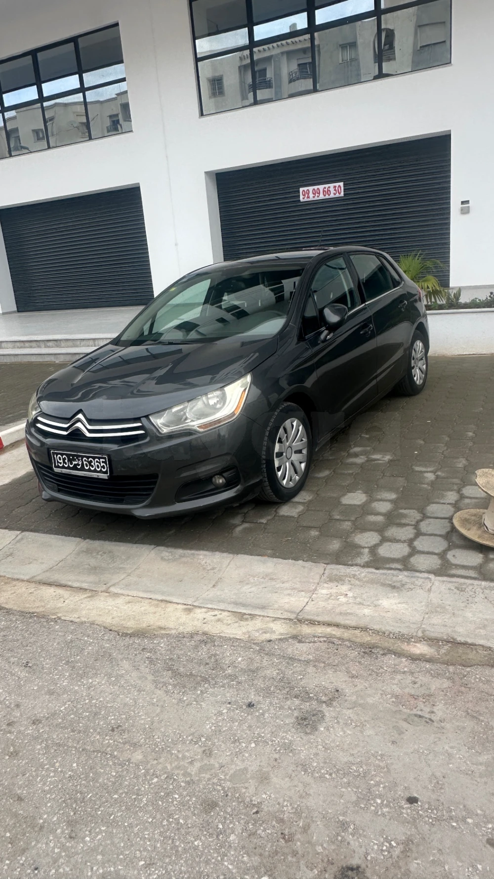 Carte voiture Citroen C4