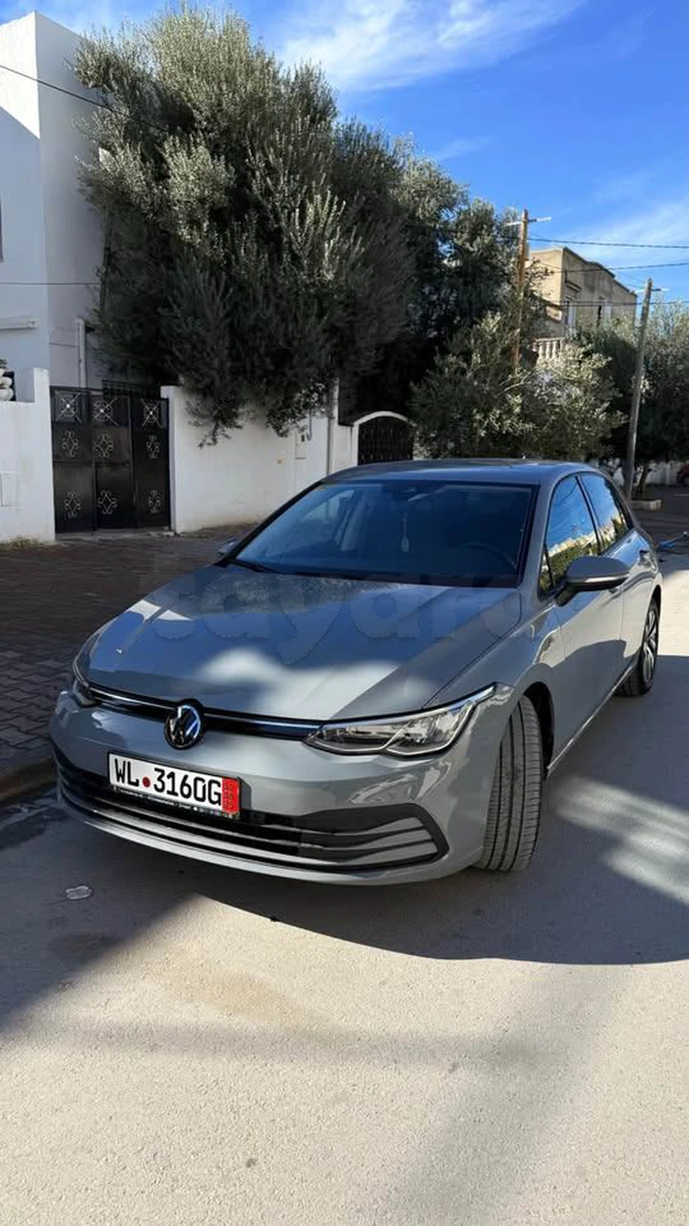 Carte voiture Volkswagen Golf