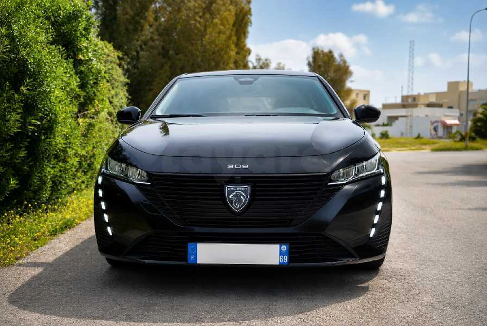 Carte voiture Peugeot 308