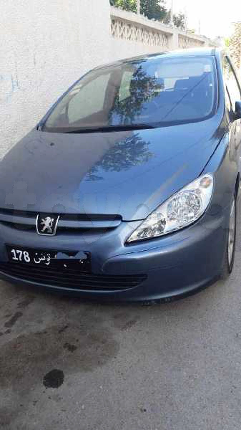 Carte voiture Peugeot 307