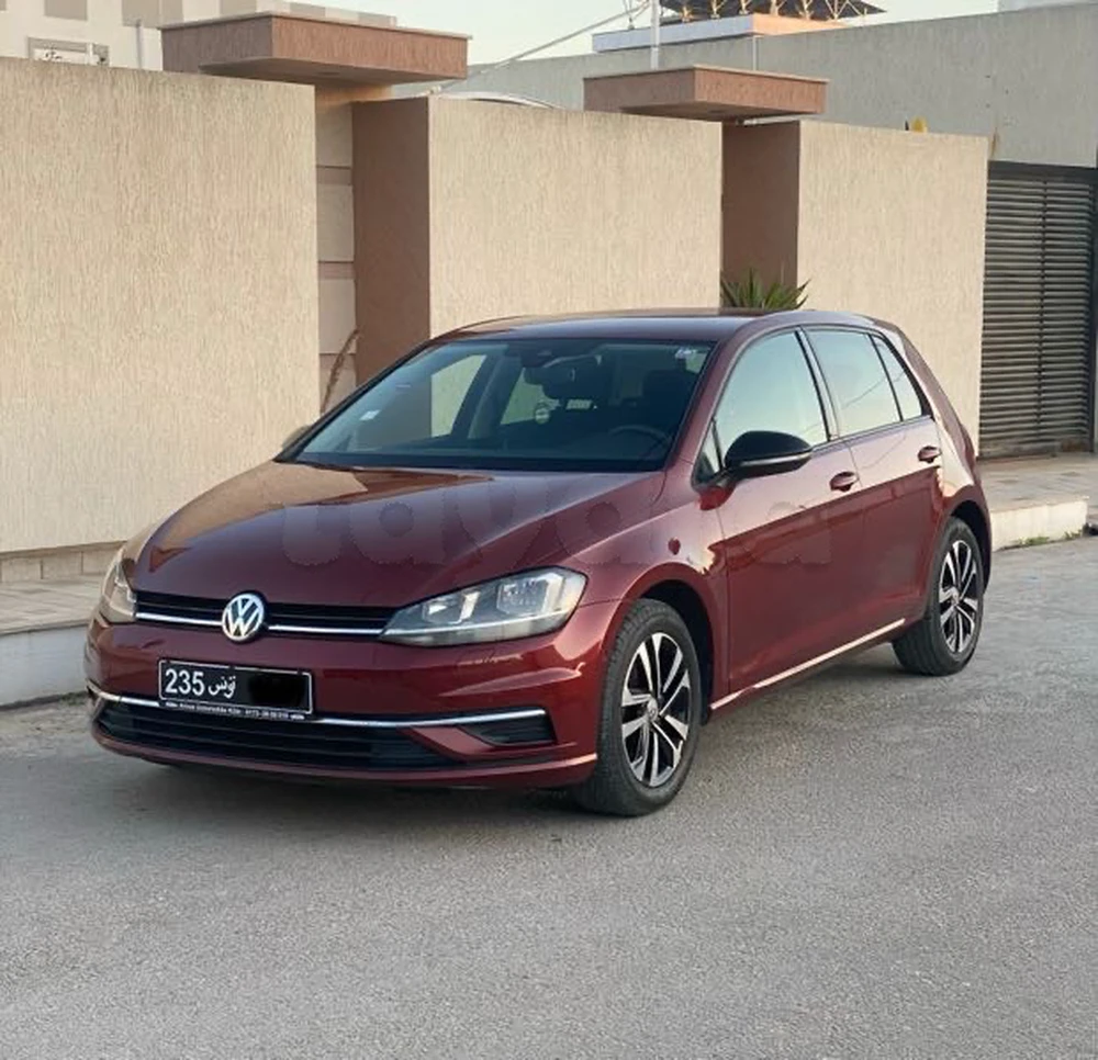 Carte voiture Volkswagen Golf