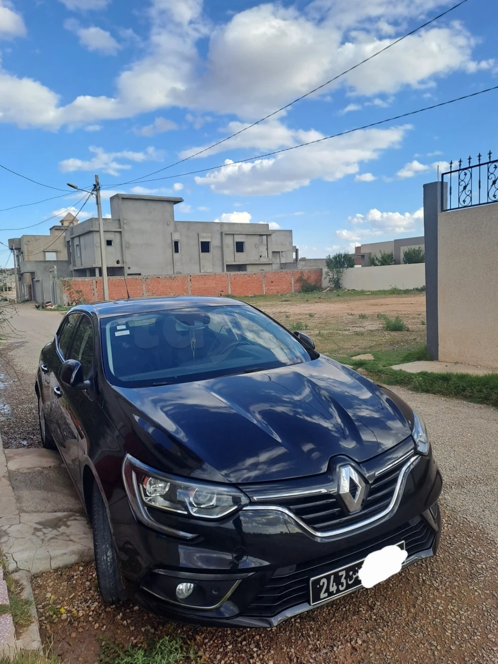 Carte voiture Renault Megane