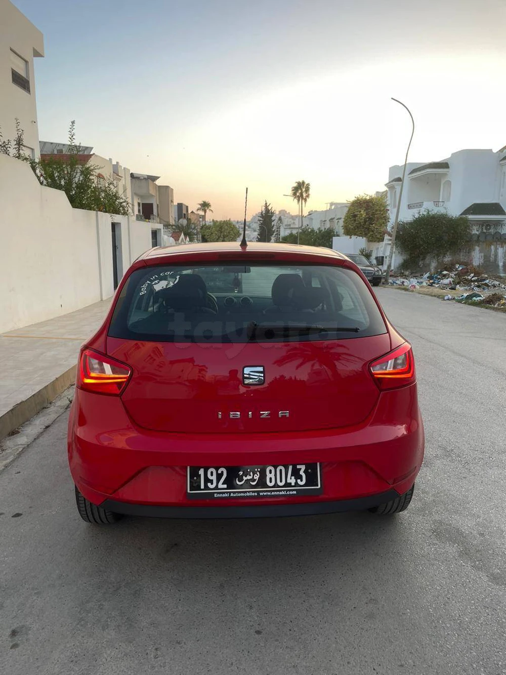 Carte voiture SEAT Ibiza