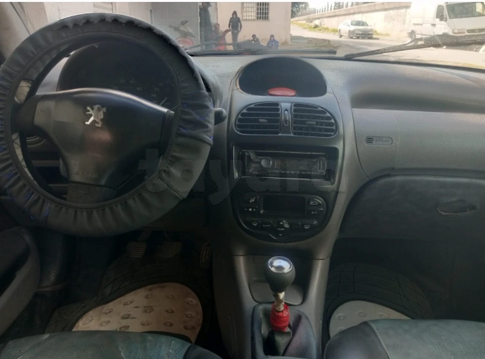 Carte voiture Peugeot 206