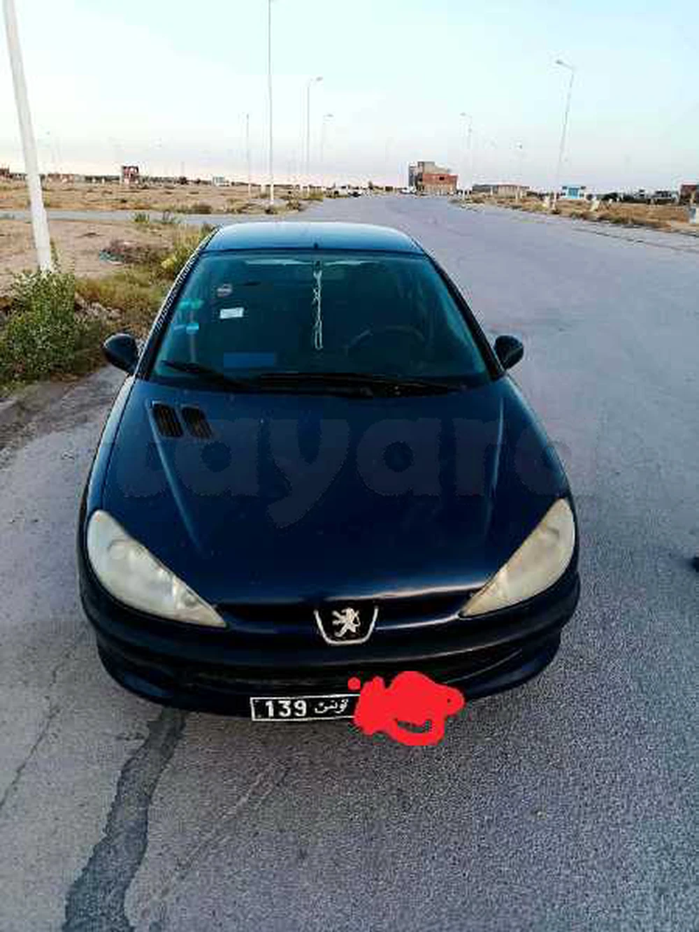 Carte voiture Peugeot 206