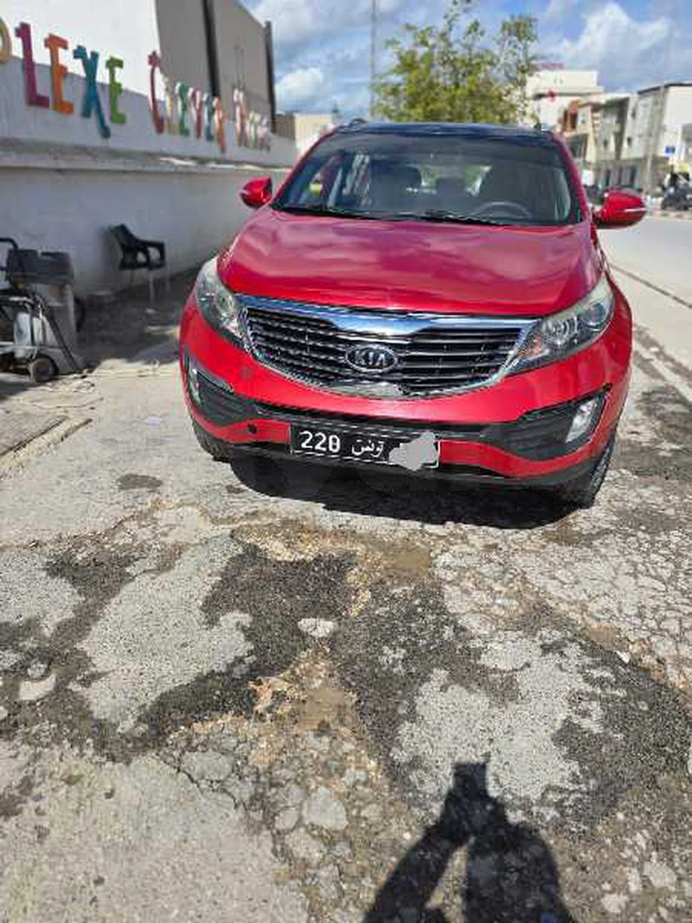 Carte voiture Kia Sportage