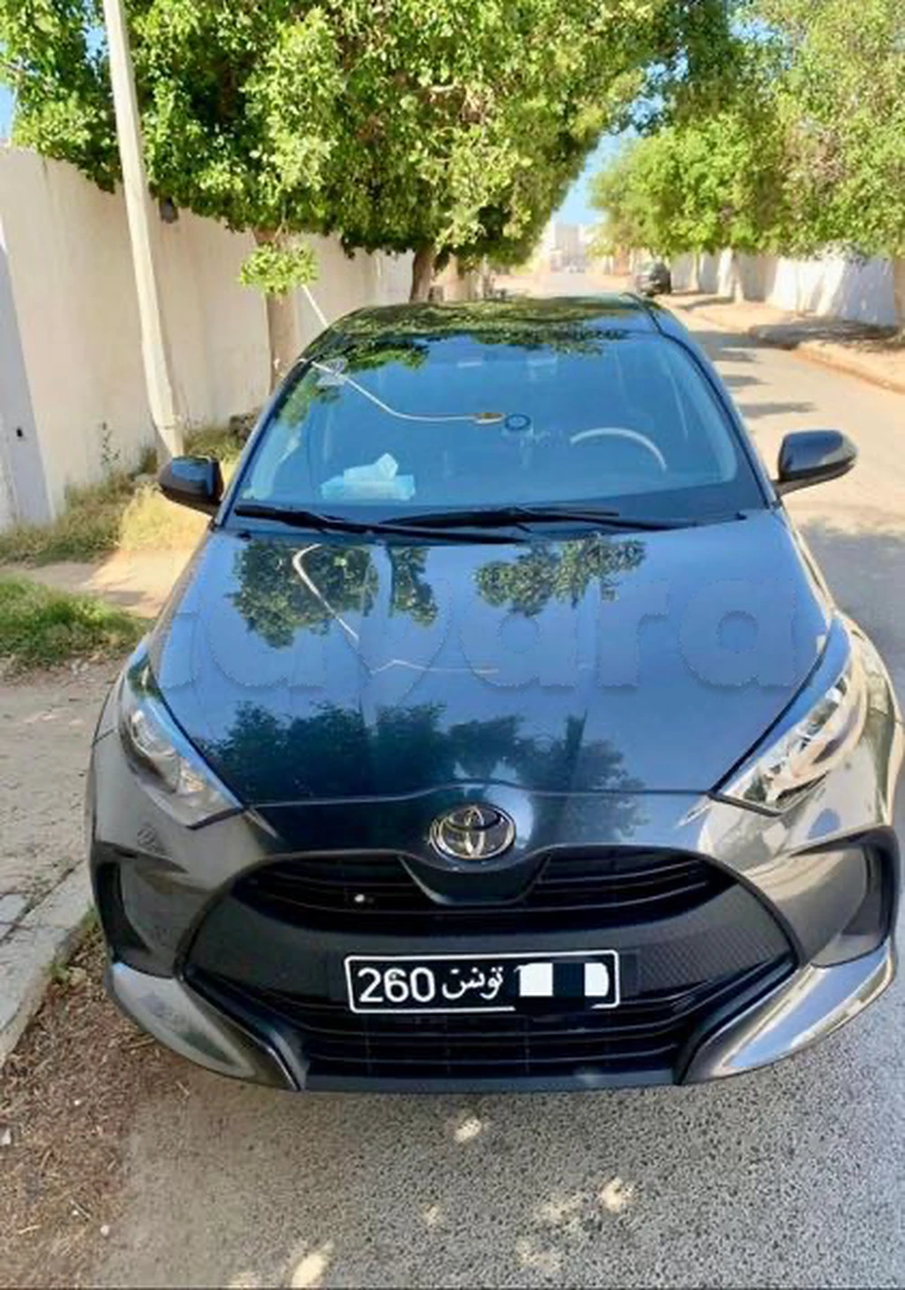 Carte voiture Toyota Yaris Verso