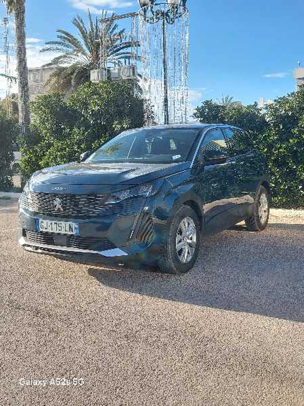 Carte voiture Peugeot 3008