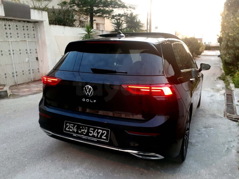 Carte voiture Volkswagen Golf 8