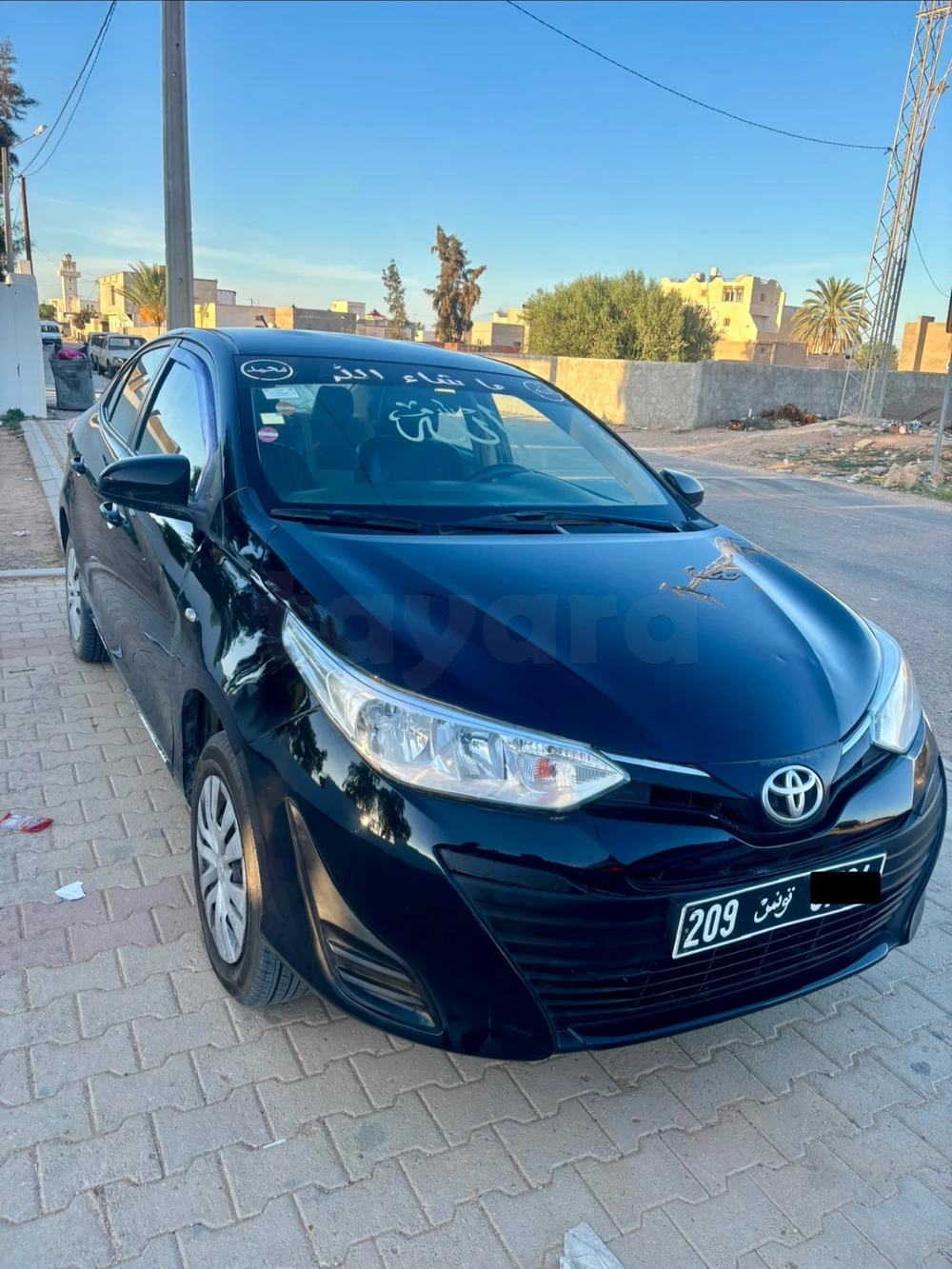 Carte voiture Toyota Yaris Verso