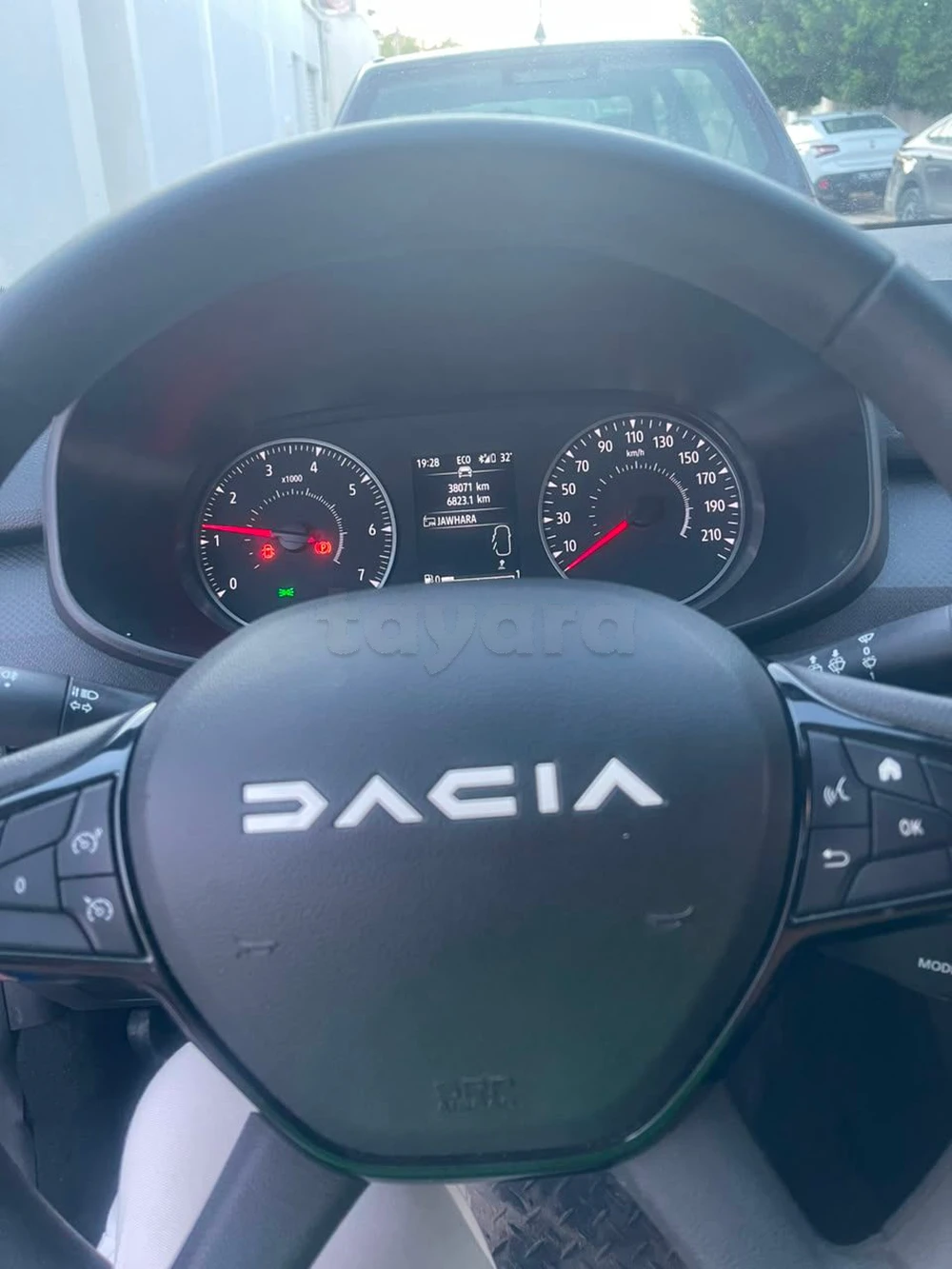 Carte voiture Dacia Sandero
