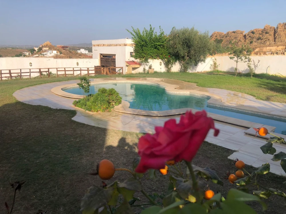 A vendre à hammamet (Monchar) une villa S+4