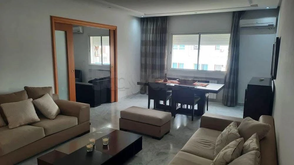 JARDIN D'EL MENZAH 2 : APPARTEMENT S+3 DE HAUT STANDING MEUBLE A LOUER