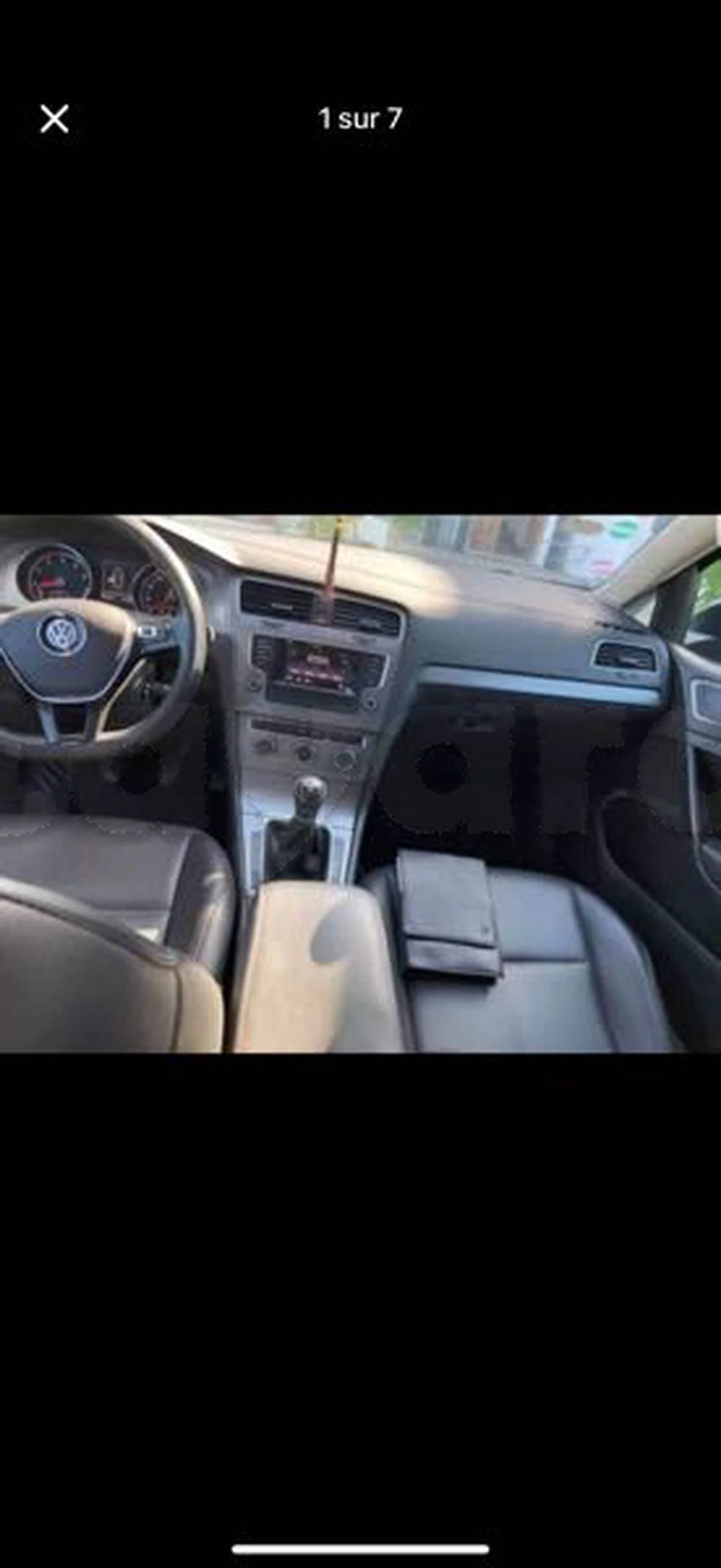 Carte voiture Volkswagen Golf 7