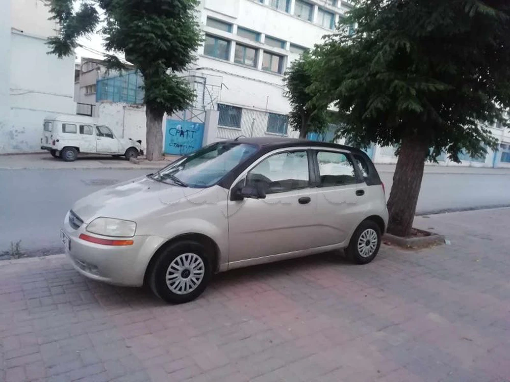 Carte voiture Chevrolet Aveo