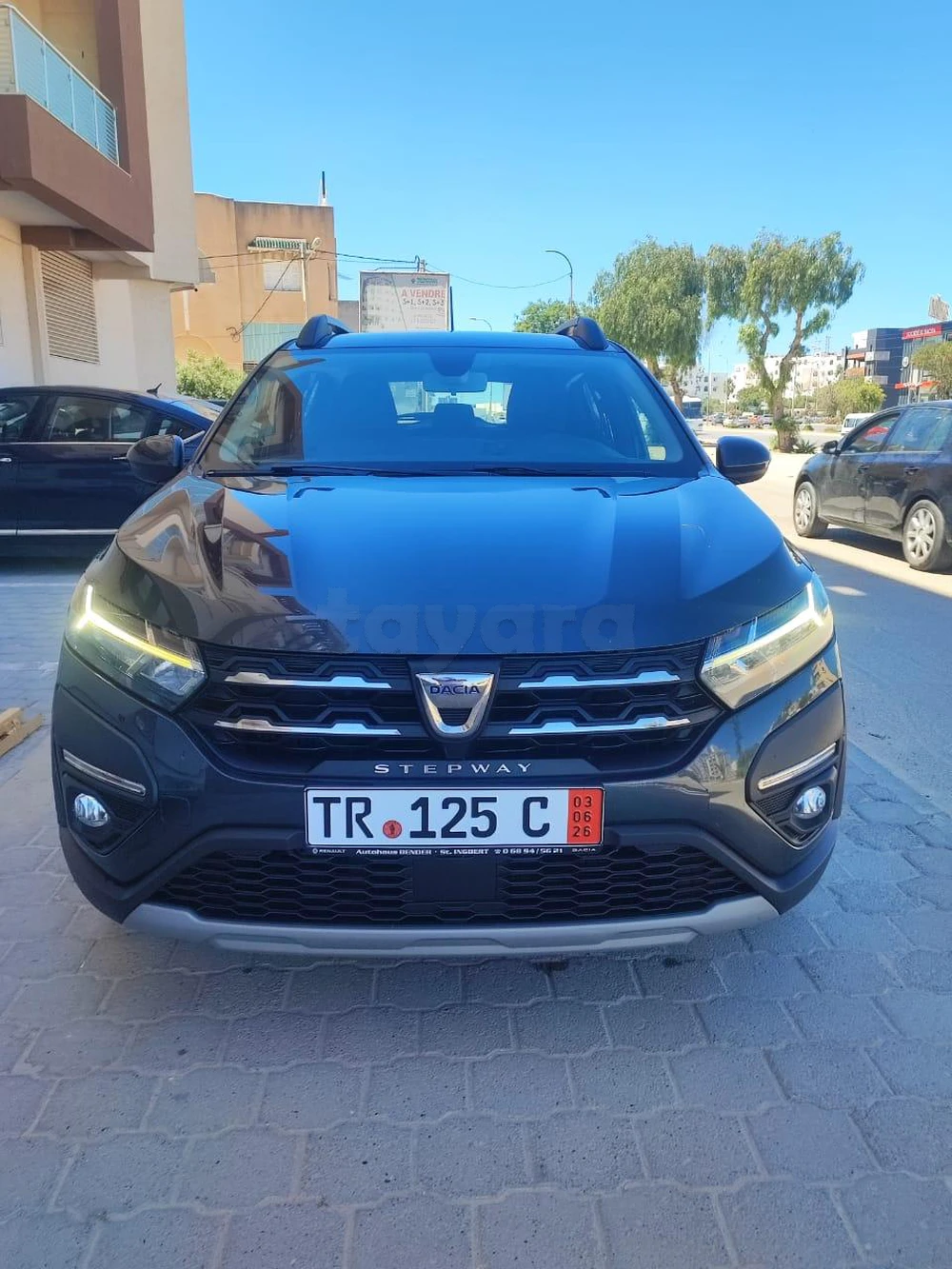 Carte voiture Dacia Sandero