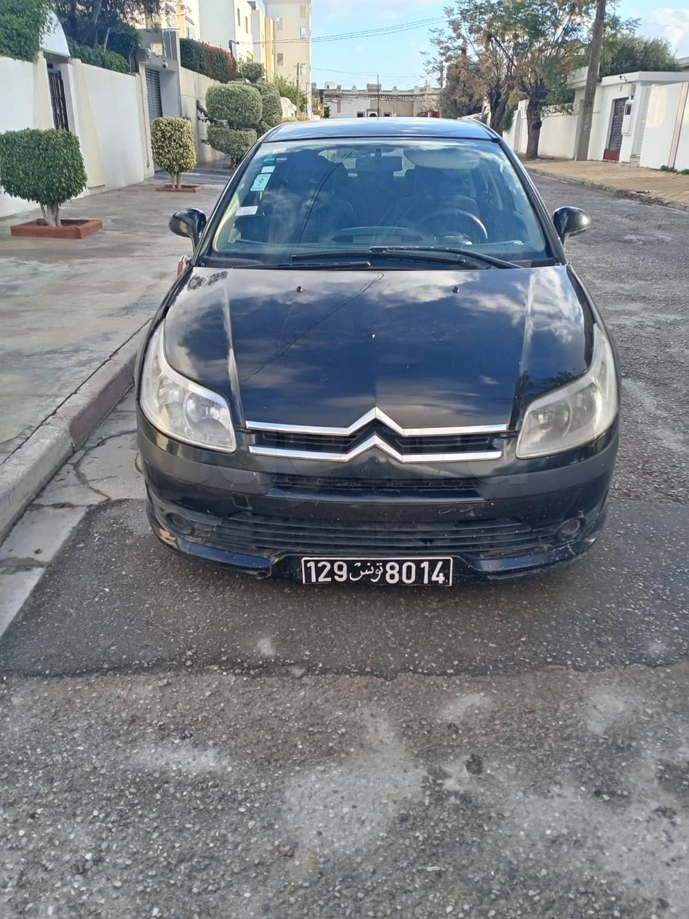 Carte voiture Citroen C4