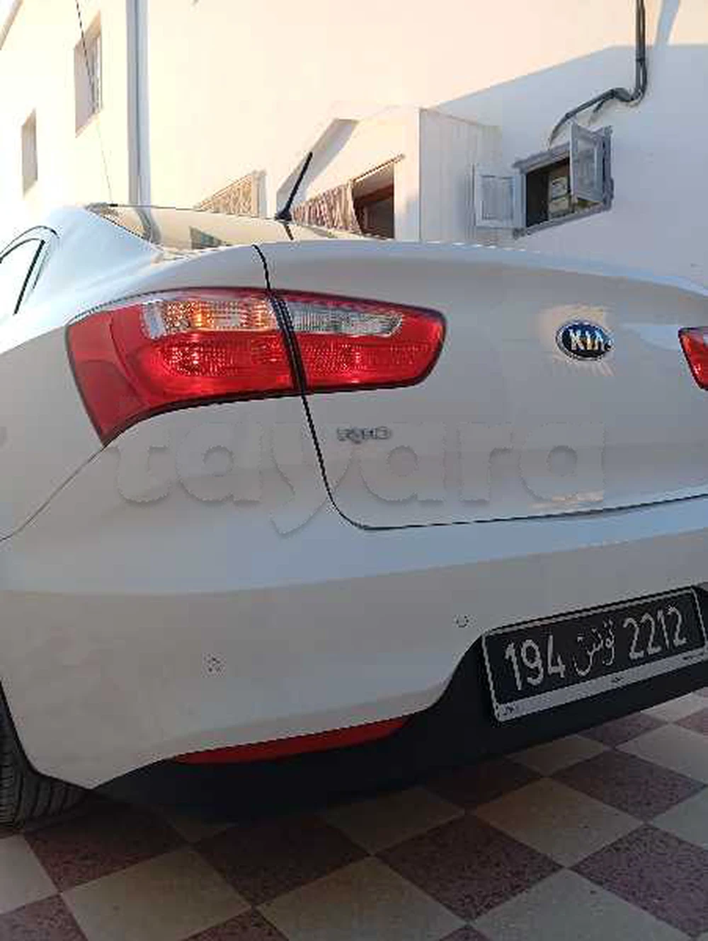 Carte voiture Kia Rio