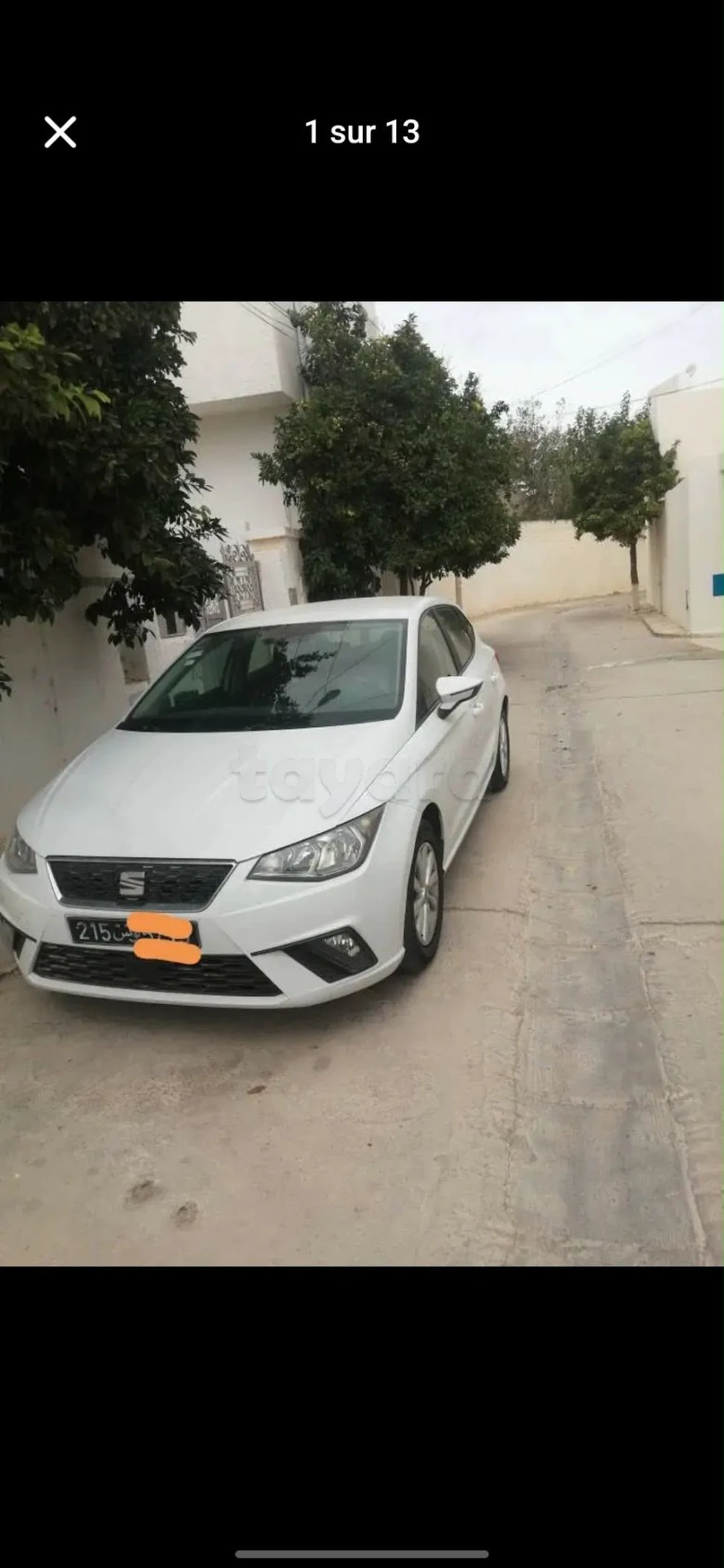 Carte voiture SEAT Ibiza