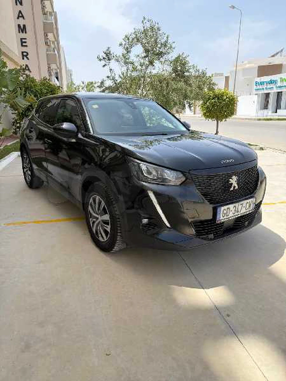 Carte voiture Peugeot 2008