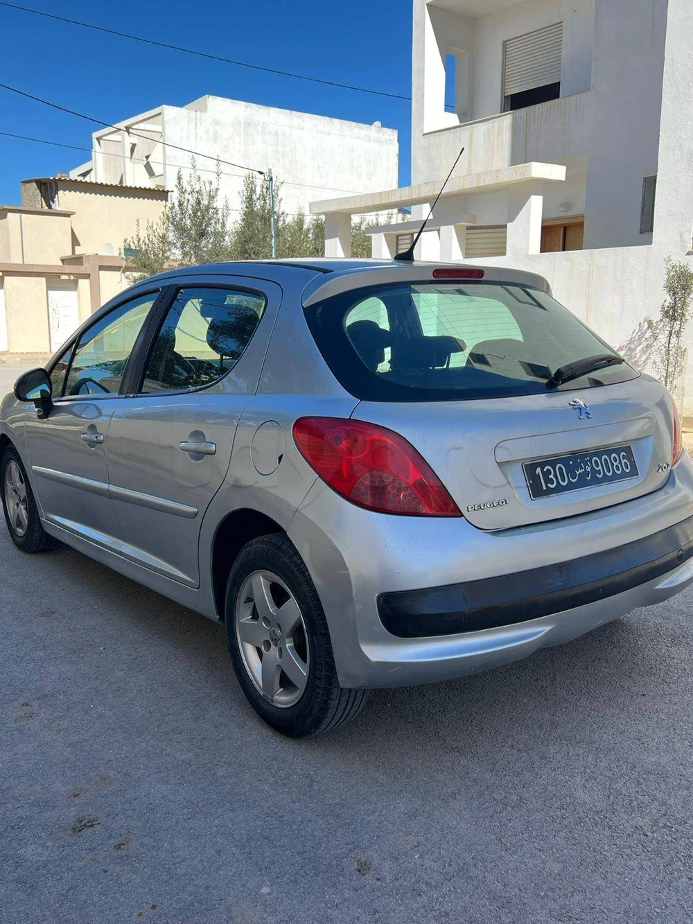 Carte voiture Peugeot 207