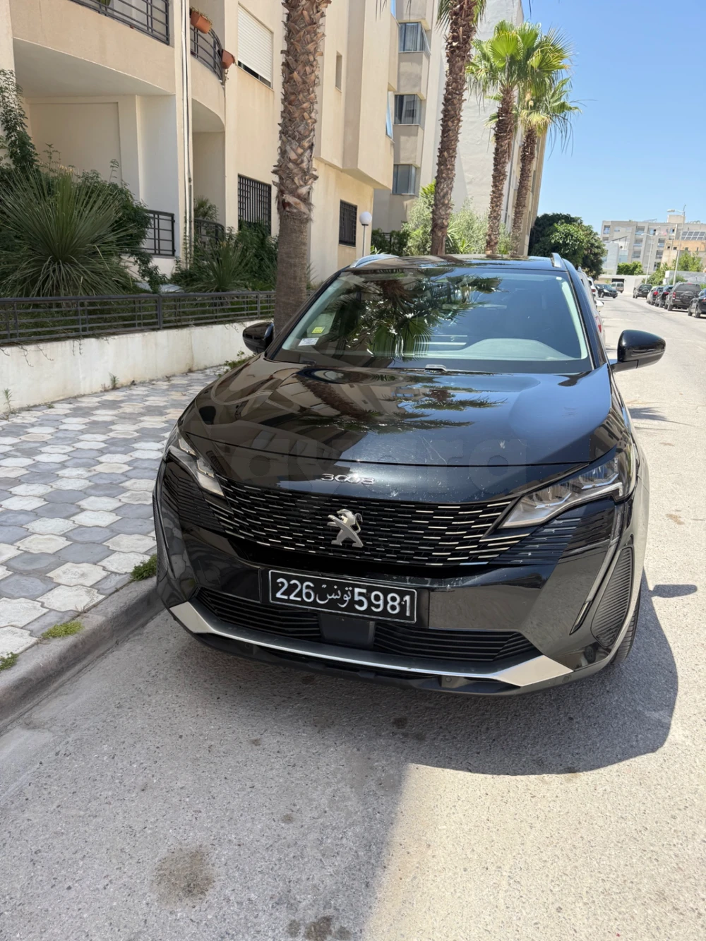 Carte voiture Peugeot 3008