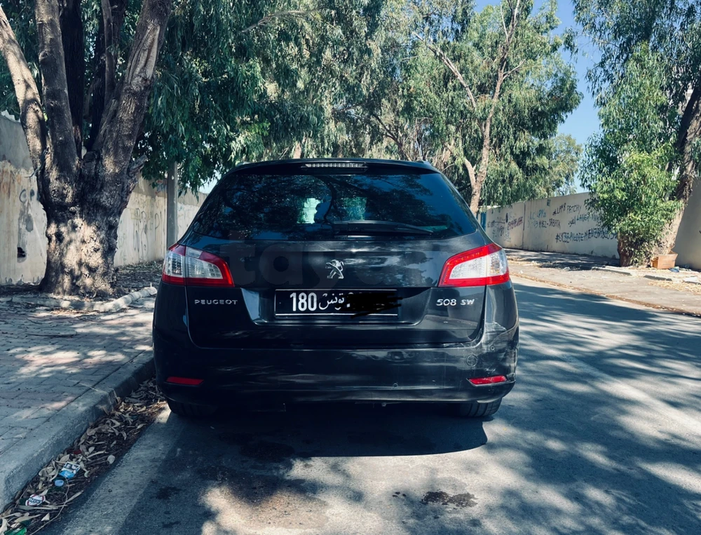 Carte voiture Peugeot 508