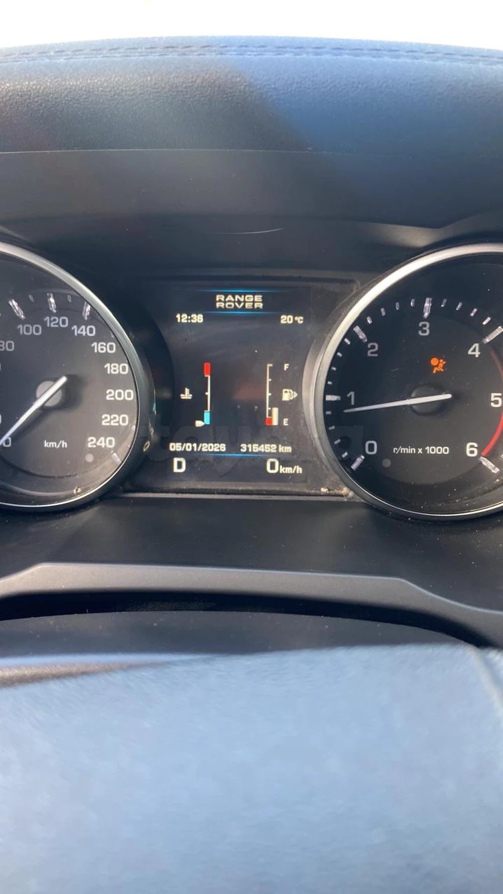 Carte voiture Land Rover Range Rover Evoque