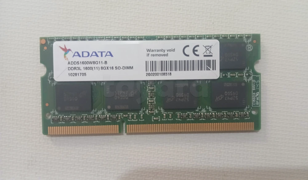 Ram 8GB DDR3L ADATA
