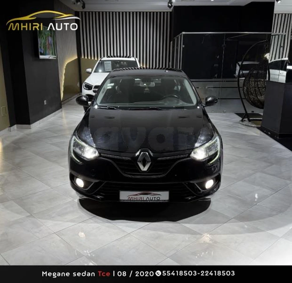 Carte voiture Renault Megane