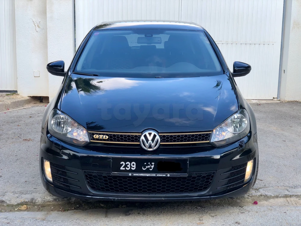 Carte voiture Volkswagen Golf