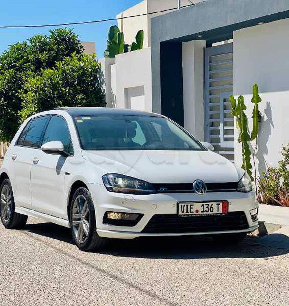 Carte voiture Volkswagen Golf 7