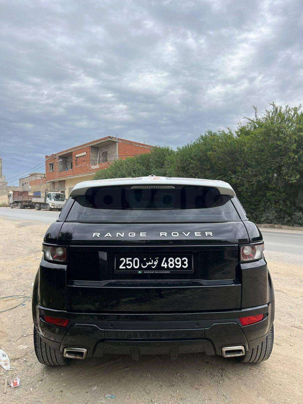 Carte voiture Land Rover Range Rover Evoque
