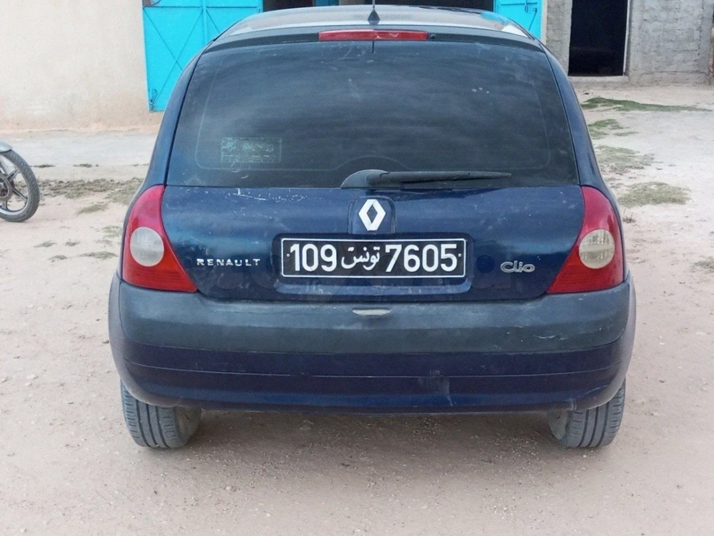 Carte voiture Renault Clio