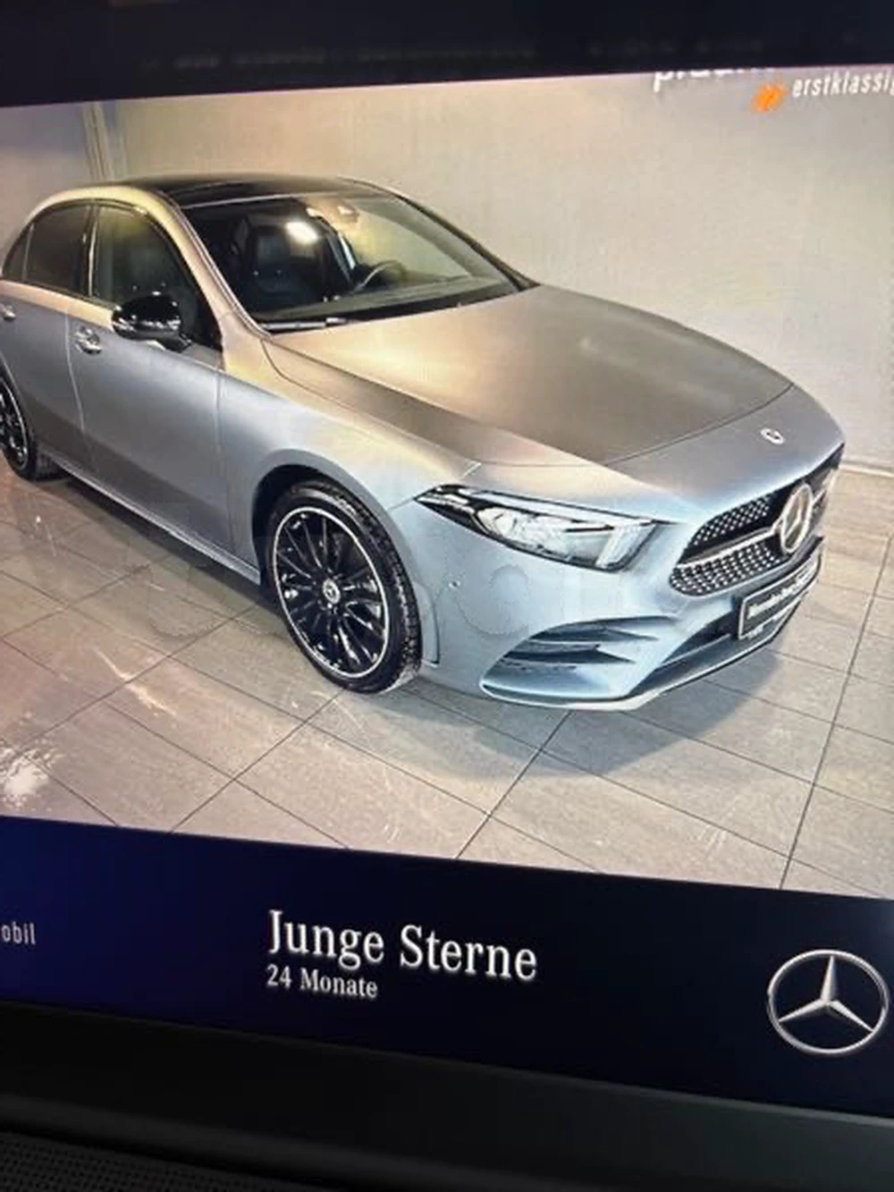 Carte voiture Mercedes-Benz Classe A
