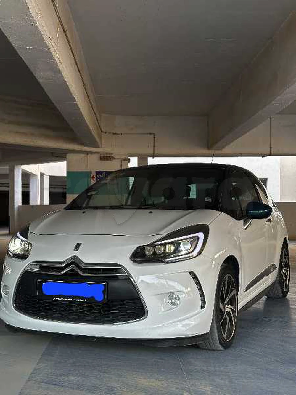 Carte voiture Citroen DS3