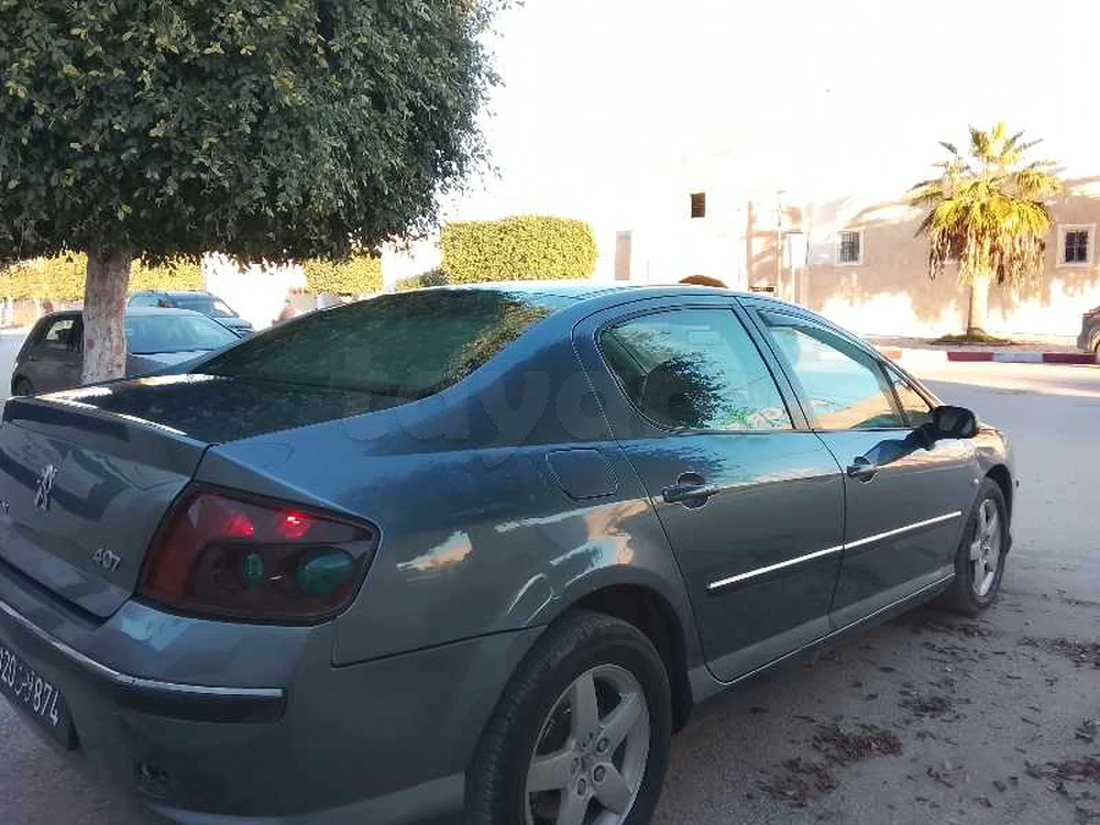 Carte voiture Peugeot 407